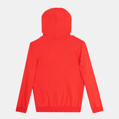 PUMA Kids' SMILEYWORLD Full-Zip Hoodie Red
