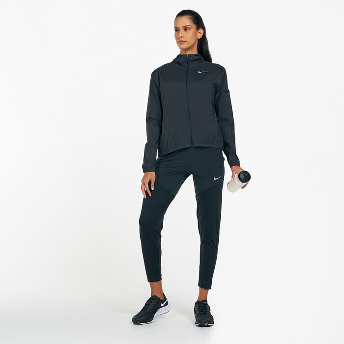 Nike Women's Running Jacket Black Nike Women's Running Jacket Black image number 2