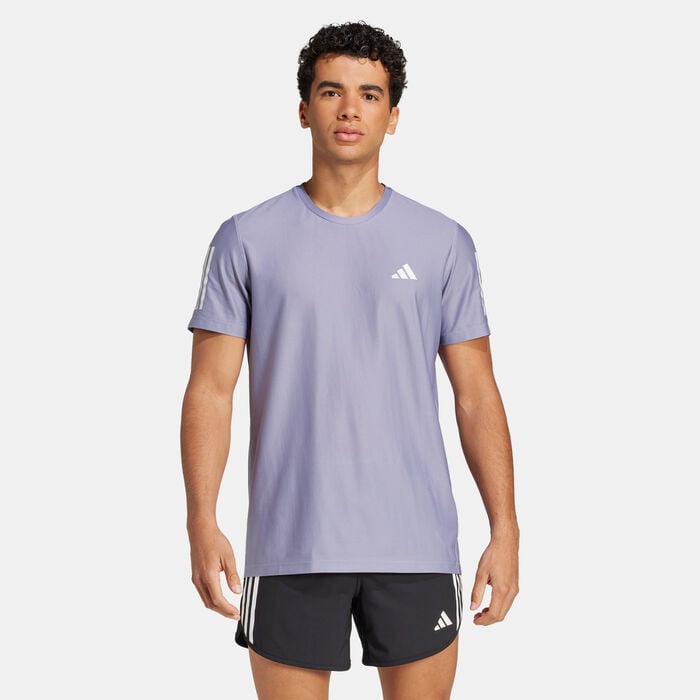adidas Men's Own the Run T-Shirt Grey adidas Men's Own the Run T-Shirt Grey image number 0