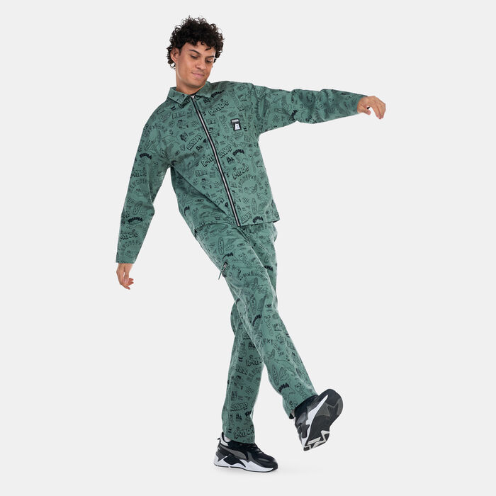 PUMA Men's x RIPNDIP Pants Green image number 2
