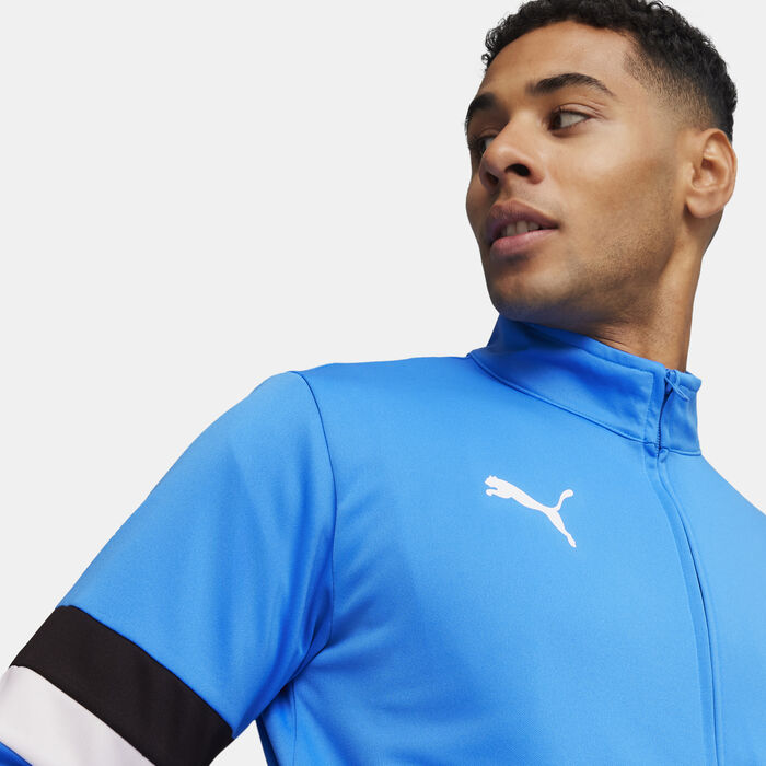 PUMA Men's teamRISE Football Tracksuit Blue image number 4