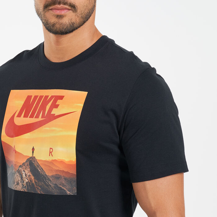 Nike Men's Sportswear Air Photo T-Shirt Black Nike Men's Sportswear Air Photo T-Shirt Black image number 3