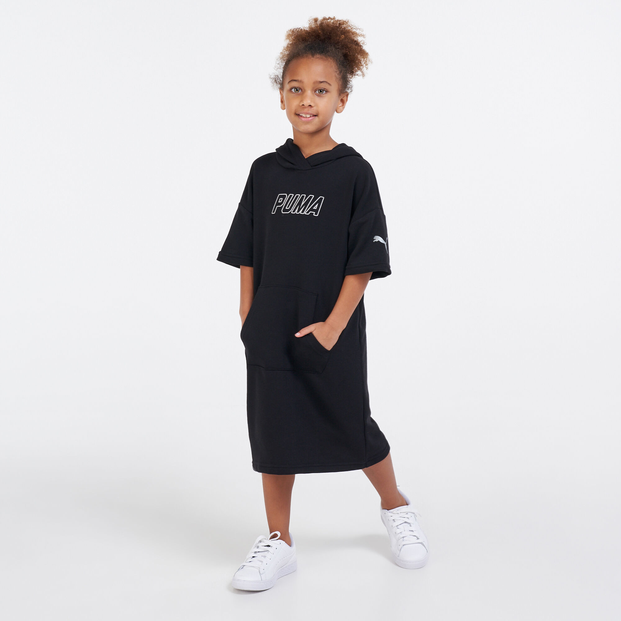 Kids Alpha Hooded Dress