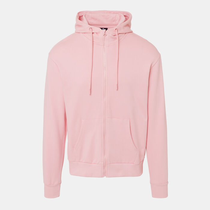 Sun and Sand Sports Men's Full-Zip Hoodie Pink Sun and Sand Sports Men's Full-Zip Hoodie Pink image number 0