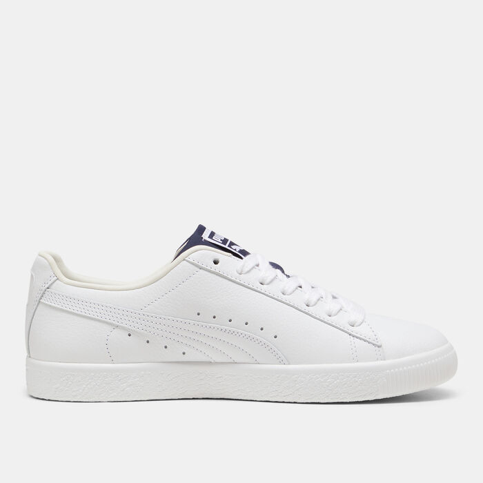 PUMA Men's Clyde Varsity II Shoes White PUMA Men's Clyde Varsity II Shoes White image number 2