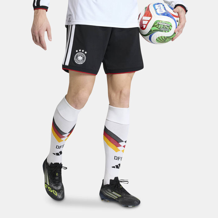 adidas Men's Germany 2026 Home Replica Football Shorts Black image number 1