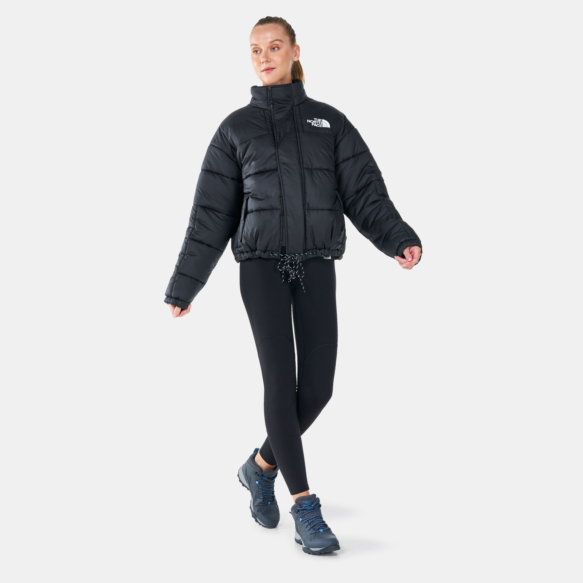 Women's synthetic city puffer jacket on sale