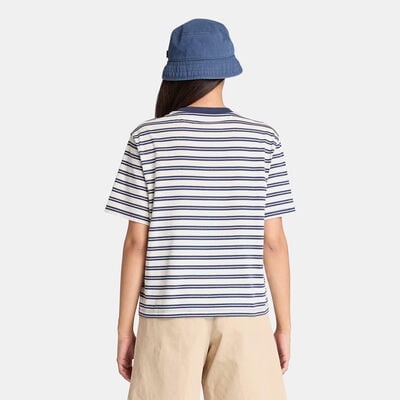 Timberland Women's Dunstan T-Shirt Blue Timberland Women's Dunstan T-Shirt Blue