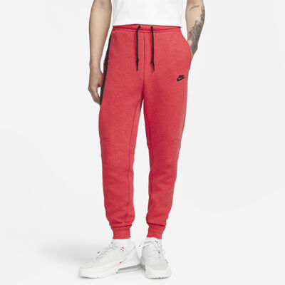 Nike Men's Sportswear Tech Fleece Joggers Red