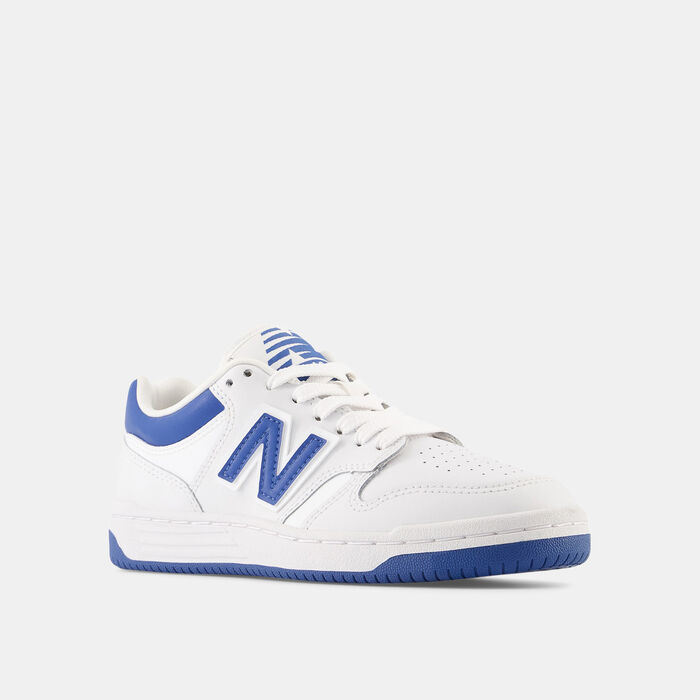 New Balance Kids' BB480 Shoes White New Balance Kids' BB480 Shoes White image number 2