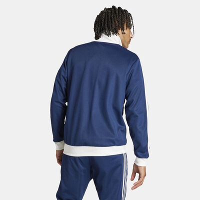 adidas Originals Men's Adicolor Classics Beckenbauer Track Top Blue adidas Originals Men's Adicolor Classics Beckenbauer Track Top Blue