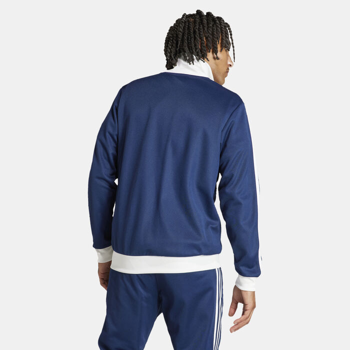adidas Originals Men's Adicolor Classics Beckenbauer Track Top Blue adidas Originals Men's Adicolor Classics Beckenbauer Track Top Blue image number 1