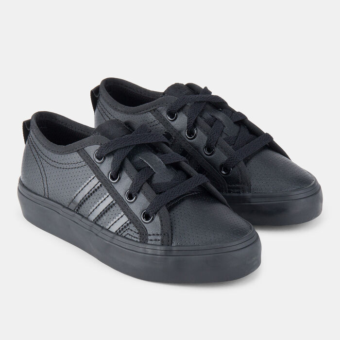 adidas Kids' Nizza Lo Shoes Black adidas Kids' Nizza Lo Shoes Black image number 2