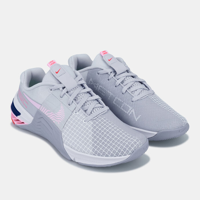 Nike Women's Metcon 8 Training Shoe Grey image number 1