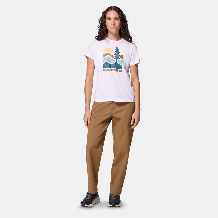 Columbia Women's Ruby Springs Graphic T-Shirt White image number 2