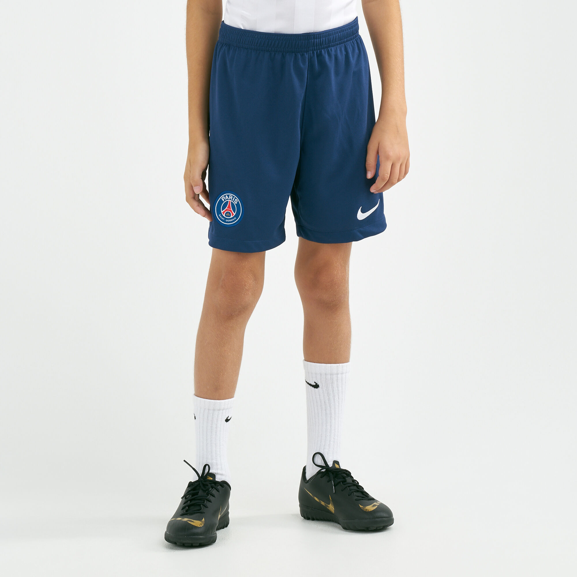 Buy Nike Kids Paris Saint Germain Breathe Stadium Home Shorts
