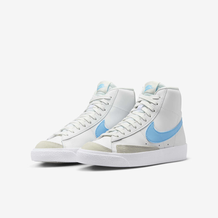 Nike Kids' Blazer Mid '77 Shoes White image number 4