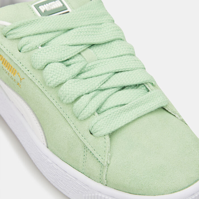 PUMA Women's Suede XL Shoes Green image number 4