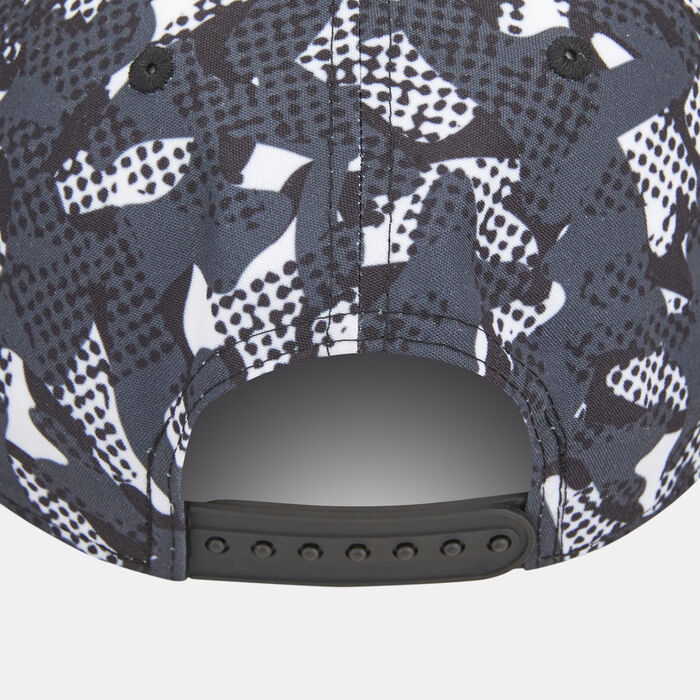 New Era Men's NBA Los Angeles Lakers Seasonal Print 9FORTY Cap Black image number 1