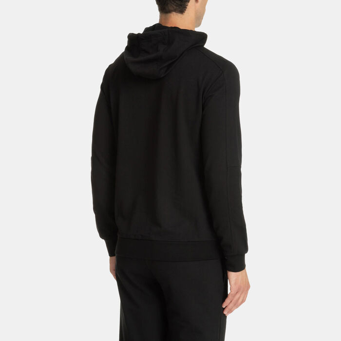 EA7 Emporio Armani Men's Train Visibility Hoodie Black image number 1