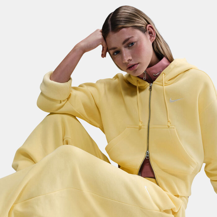 Nike Women's Sportswear Phoenix Fleece Sweatpants yellow Nike Women's Sportswear Phoenix Fleece Sweatpants yellow image number 5