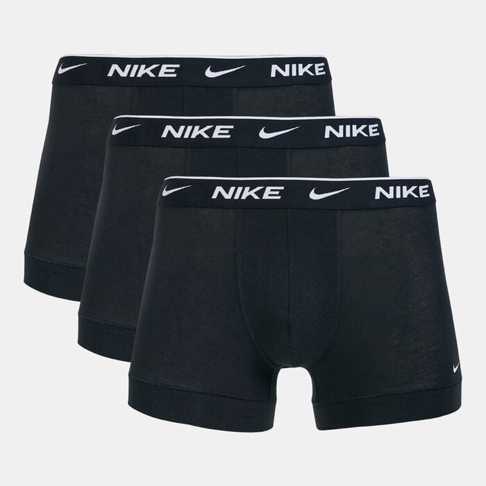 Nike Men's Trunk Briefs (3 Pack) Black Nike Men's Trunk Briefs (3 Pack) Black image number 0