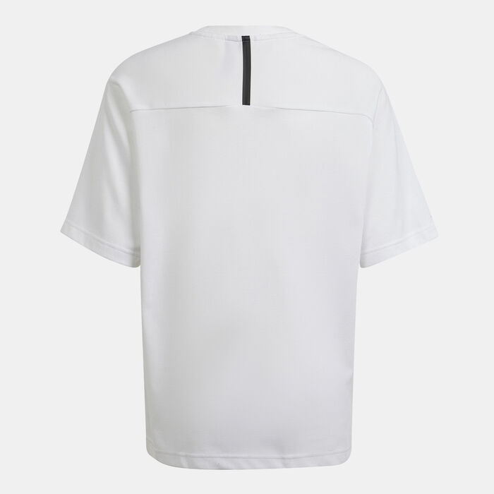 adidas Kids' Z.N.E. T-Shirt White adidas Kids' Z.N.E. T-Shirt White image number 1