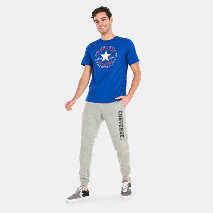 Converse Men's Go-To All Star Patch T-Shirt Blue Converse Men's Go-To All Star Patch T-Shirt Blue image number 2