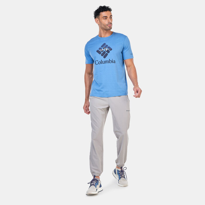 Columbia Men's Rapid Ridge™ Graphic T-Shirt Blue Columbia Men's Rapid Ridge™ Graphic T-Shirt Blue image number 2