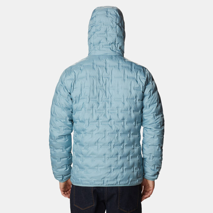 Columbia Men's Delta Ridge™ Down Hooded Jacket Blue Columbia Men's Delta Ridge™ Down Hooded Jacket Blue image number 2