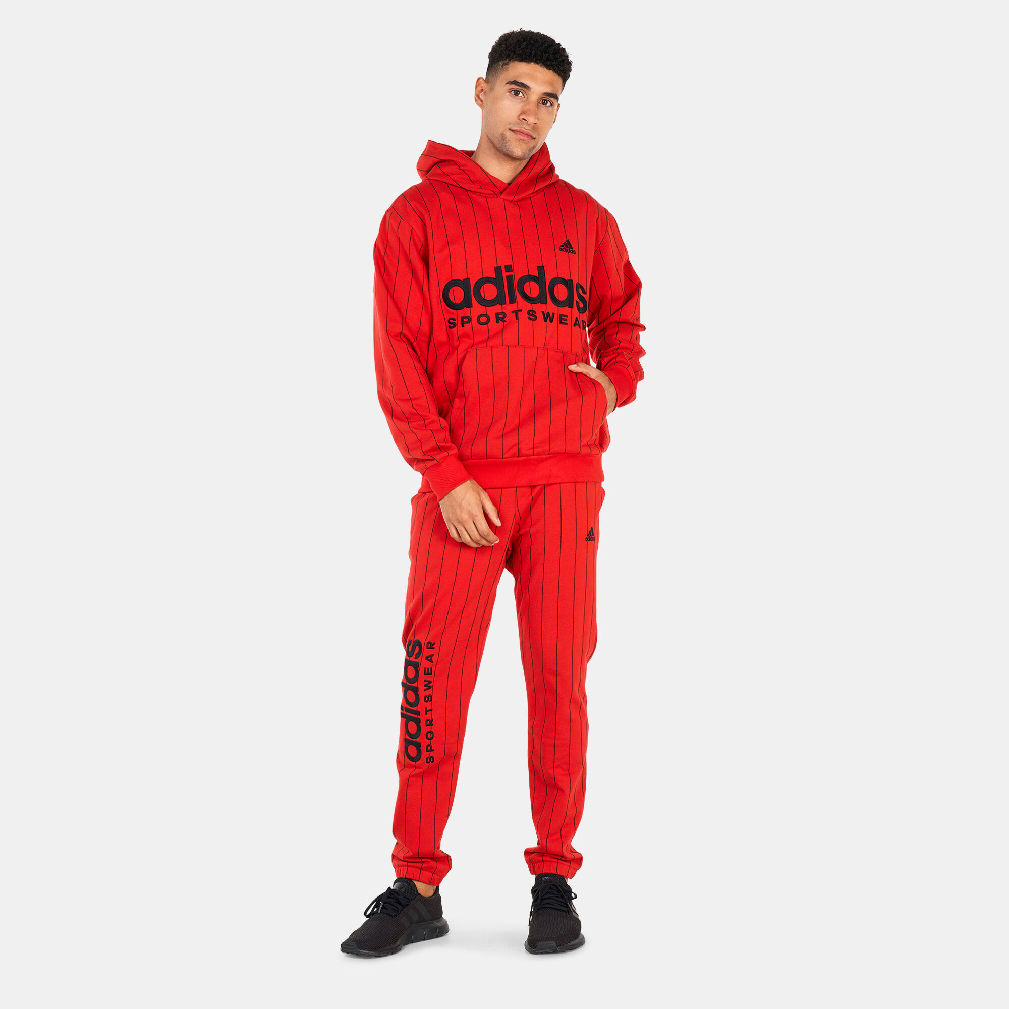 Adidas fleece pants men deals