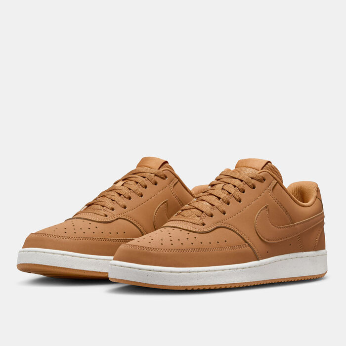 Nike Men's Court Vision Low Shoes Brown Nike Men's Court Vision Low Shoes Brown image number 1