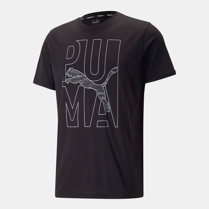 PUMA Men's Graphic Concept T-Shirt Black PUMA Men's Graphic Concept T-Shirt Black image number 0