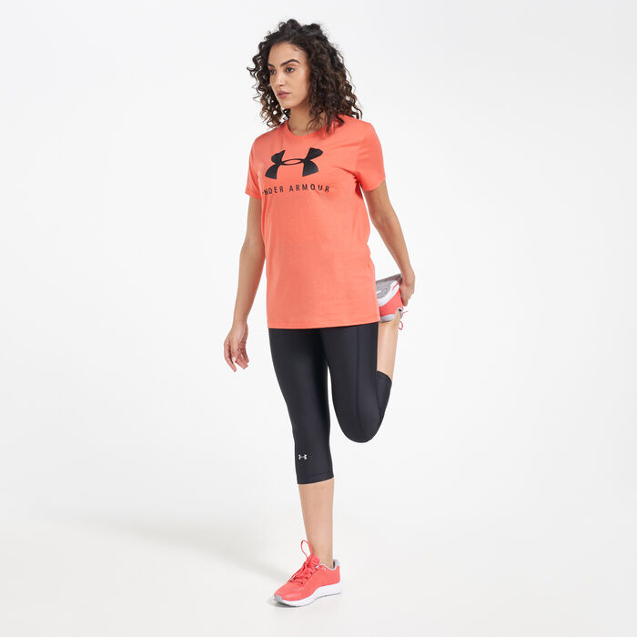 Women's HeatGear Capri Leggings Women's HeatGear Capri Leggings image number 2