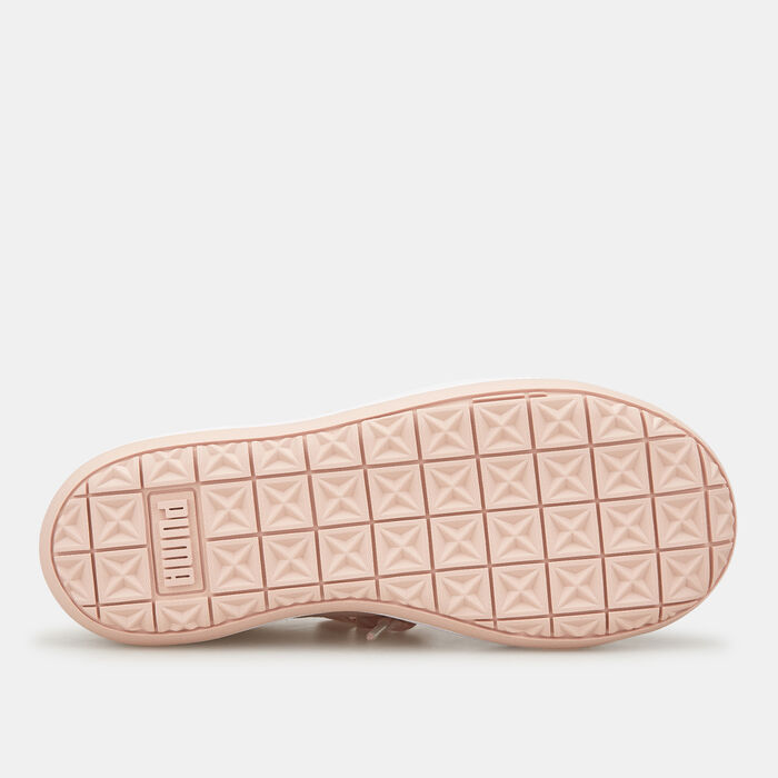 PUMA Women's Suede Mayu Heart Shoe Pink image number 3