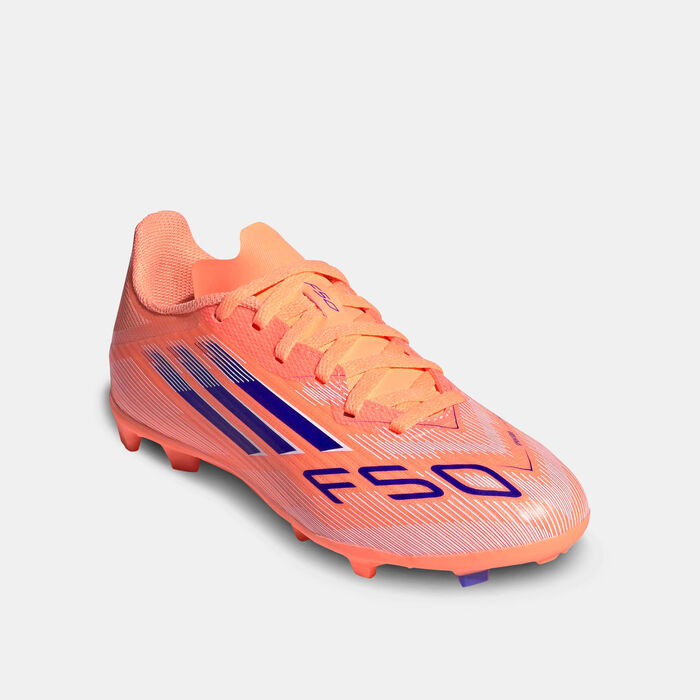 adidas Kids' F50 League Firm/Multi-Ground Football Shoes Orange adidas Kids' F50 League Firm/Multi-Ground Football Shoes Orange image number 3
