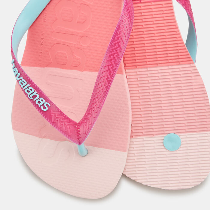 Havaianas Top Logomania Flip Flops Pink Havaianas Top Logomania Flip Flops Pink image number 1