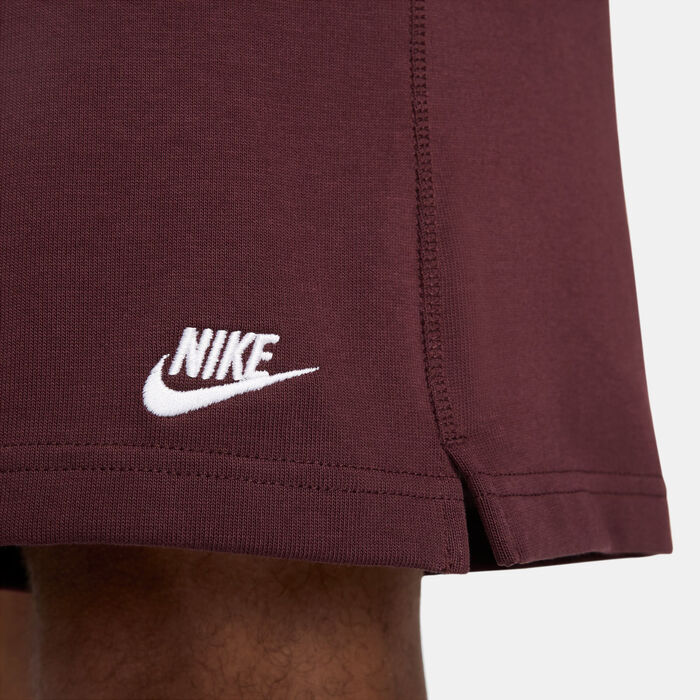 Nike Men's Club Shorts Maroon image number 4