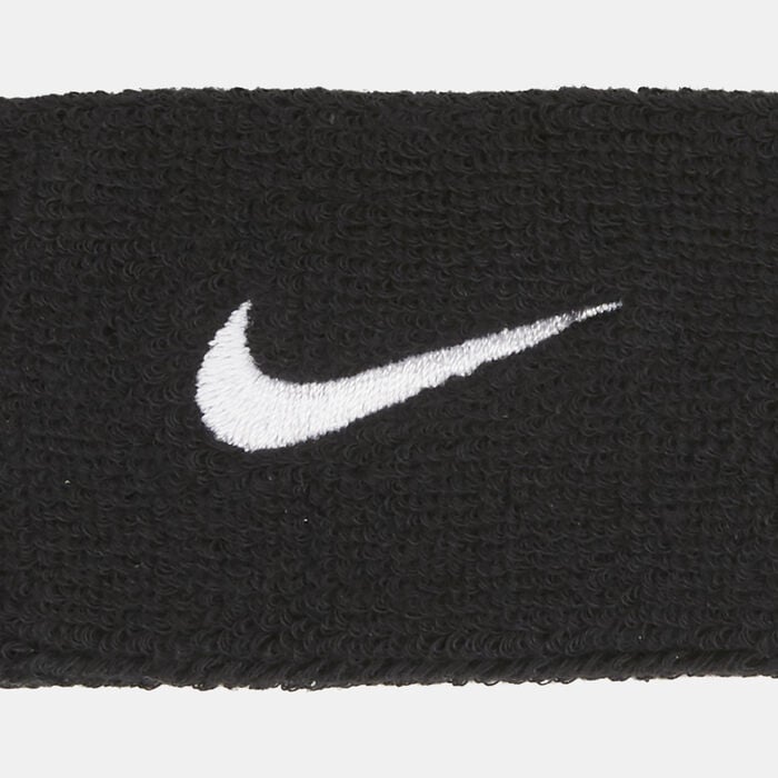 Nike Swoosh Training Headband Black Nike Swoosh Training Headband Black image number 2