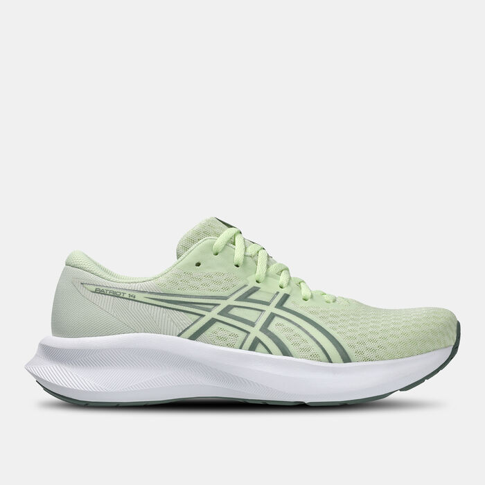 ASICS Women's PATRIOT 14 Running Shoes Green image number 0
