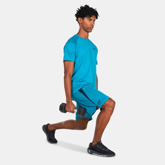 Under Armour Men's UA Tech™ Vent Shorts Green Under Armour Men's UA Tech™ Vent Shorts Green image number 2