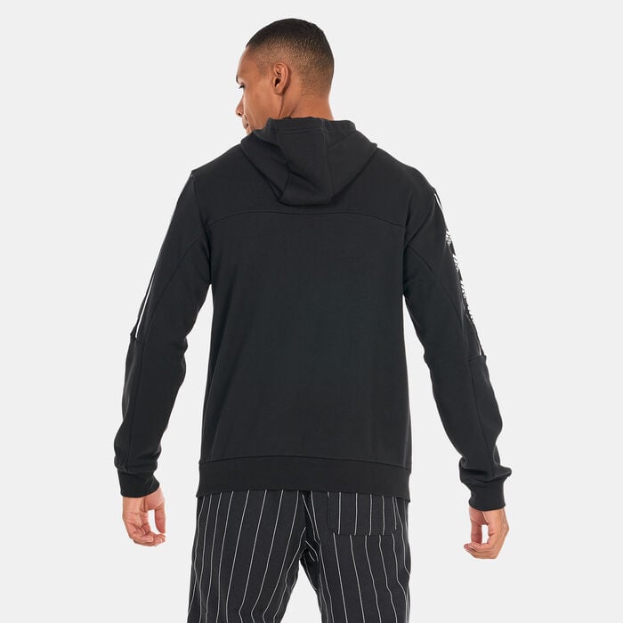 adidas Men's Brandlove Hoodie Black adidas Men's Brandlove Hoodie Black image number 1
