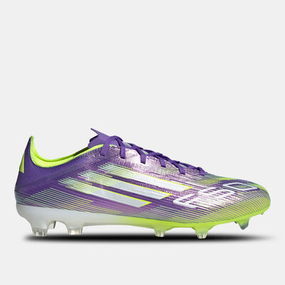 adidas Men's F50 Pro Firm Ground Football Shoes Purple adidas Men's F50 Pro Firm Ground Football Shoes Purple