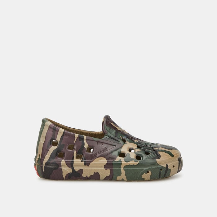 Vans Kids' Slip-On TRK Shoe (Toddler) Brown Vans Kids' Slip-On TRK Shoe (Toddler) Brown image number 0