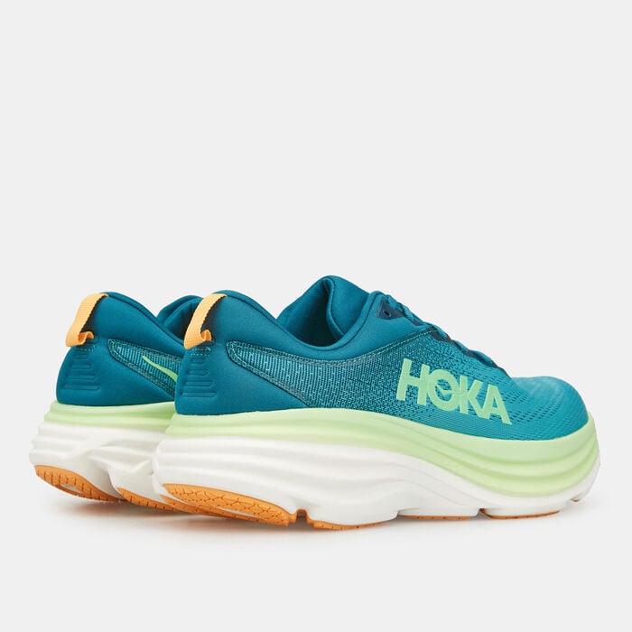 HOKA Men's Bondi 8 Running Shoe Blue HOKA Men's Bondi 8 Running Shoe Blue image number 3
