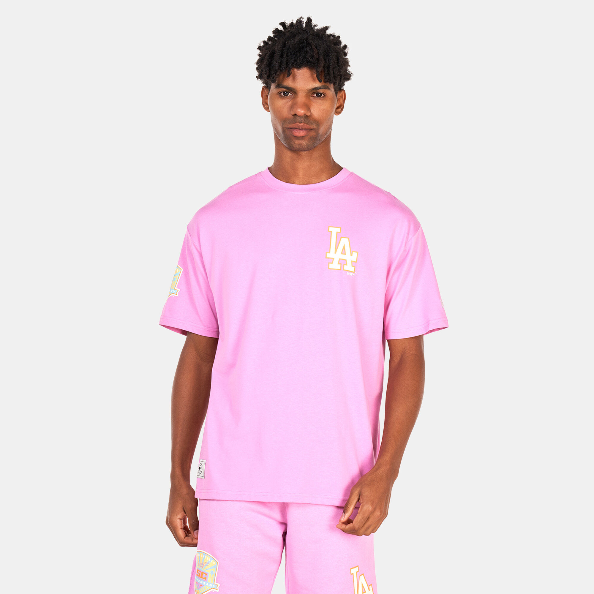 Pink dodgers shirt outlet