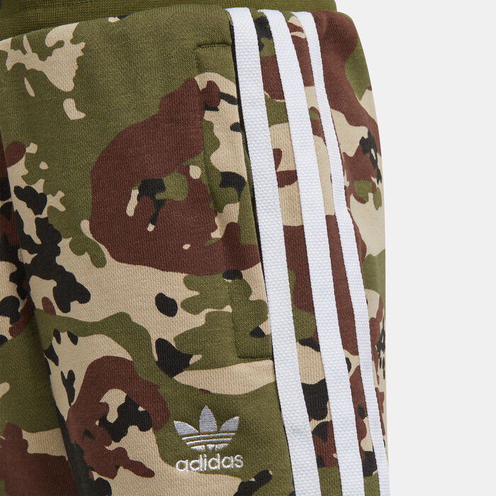 adidas Originals Kids' Camo T-Shirt and Shorts Set (Younger Kids) White image number 2