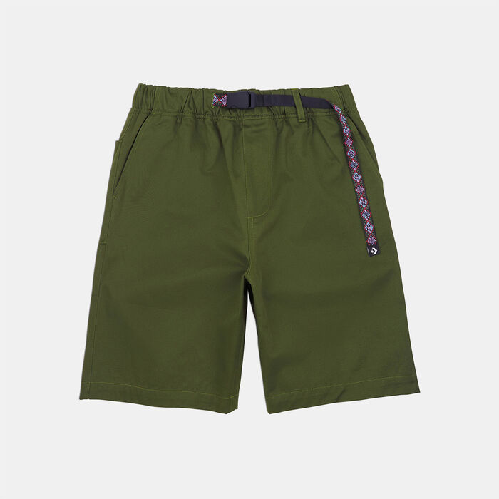 Converse Men's Elevated Lightweight Cargo Shorts Green image number 0