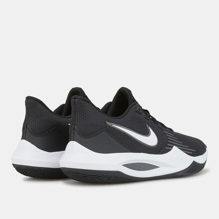 Nike Men's Precision V Shoe Black Nike Men's Precision V Shoe Black image number 3