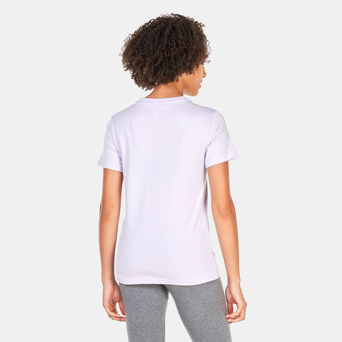 Converse Women's Chuck Patch Infill T-Shirt Purple Converse Women's Chuck Patch Infill T-Shirt Purple image number 1